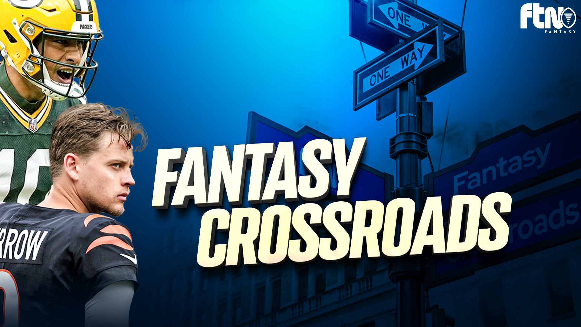 Should You Draft Joe Burrow or Jordan Love in 2024: Fantasy Crossroads background